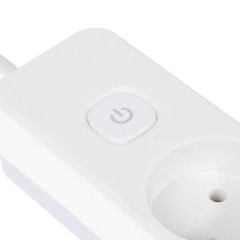 Удлинитель 5 розеток 2м б/з выкл ПВС 2*0,75мм2 10А мощ.нагр 2200Вт10-25S Фотон 21117 *1/20