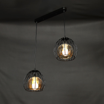 Люстра N3959/2H 2*40W  E27 (l-530; h-210/800) S=8м2 VERNER LIGHTING *1