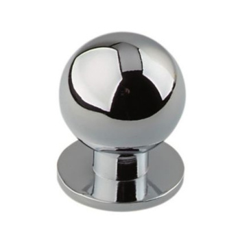 Ручка-кнопка ХРОМ 303781 TRODOS,хедер *10