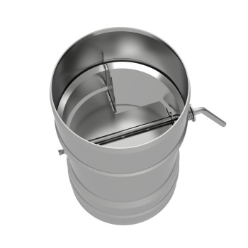 Шибер d.115, 0,8мм нержавейка AISI430 GS *1/20