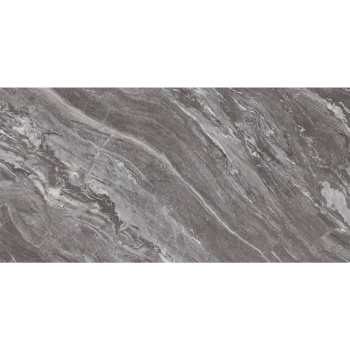 Керамогранит 2.16 м² Китай Мрамор 00070684, 1200х600х9 мм, полированный, графит