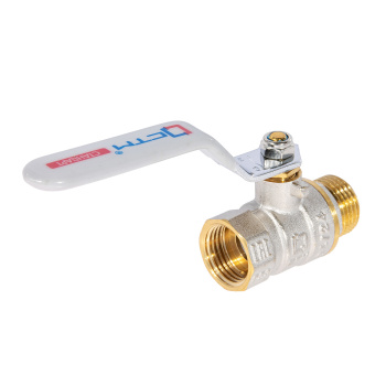 Кран шаровый 1/2" (Ø15) М/П ручка СТМ (СТАНДАРТ) CWFMH012 *1/17/136