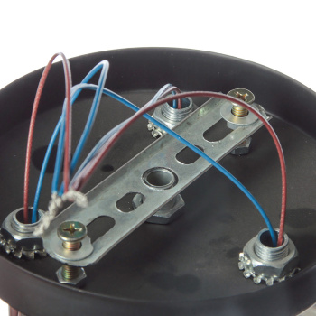 Люстра Verner Lighting N1684/3, 40 Вт, Е27, 3 лампы, черный/хром