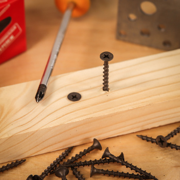 Саморезы по дереву 3.5х35 мм BROZEX, крупная резьба, фосфатированные, 700 шт.